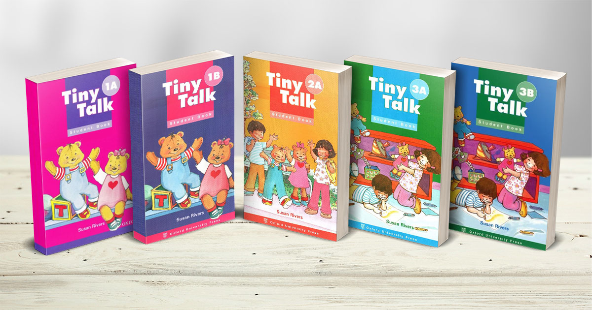 کتاب های آموزش زبان انگلیسی Tiny Talk